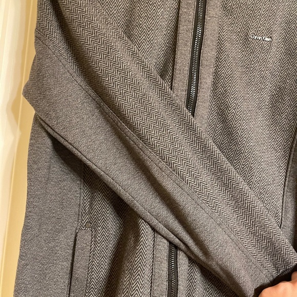Calvin Klein- Herringbone jacket sz sm - Picture 5 of 13